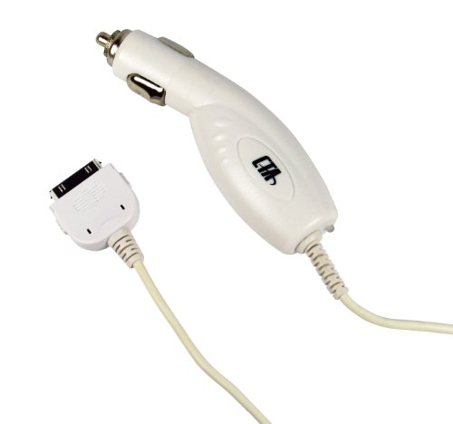 CTA Digtal 12V Car Charger for iPod, iPod Mini, nano and Video