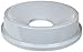 Rubbermaid Commercial Products Trash Can Funnel Top/Lid 32-Gallon Gray Hands-Free Disposable Compatible with The Rubbermaid 32-Gallon Garbage Bins for Indoor/Outdoor/Garage