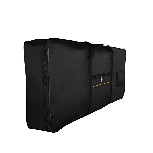 image for Andoer Portable 61-Key Keyboard Electric Piano Padded Case Gig Bag Oxf