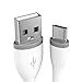 Satechi Flexible USB Type-C Charging Cable - Compatible with Samsung Galaxy S9 Plus/S9, GoPro Hero 6/5 and More (10-inch, White)