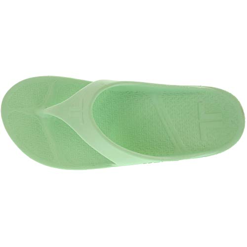 Telic Energy Flip Flop - Comfort Sandals for Men and Women, Cool Mint, Women's 11 / Men's 10 - Thumbnail 4