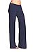 Eliechi Stylish Palazzo Pants - Made in USA (X-Large, Denim)