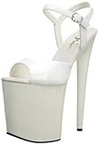 Pleaser Women's Flamingo-809 Ankle-Strap Sandal