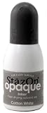 Tsukineko StazOn Bottled craft ink 0.5 Fl oz Cotton White