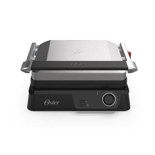 Grill Elétrico Multiuso Inox Oster 2 em 1-127V