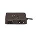 StarTech.com USB C Multiport Adapter - USB-C to 4K HDMI / USB 3.0 / Gigabit Ethernet - Powered USB Hub - USB-C to USB Adapter