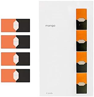 Multiple Choice 4 Pcs A Pack Compatible Pods For J-U-U-L (mango)