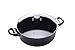 Swiss Diamond 11 Inch, 5.3 Quart Braiser Nonstick Induction Braiser with Lid - Dishwasher Safe and Oven Safe Aluminum Braiser