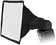 Fotodiox 6x9" Foldable Flash Softbox for Speedlights; Nikon, Canon, Vivita, Sunpack, Nissin, Sigma, Sony, Pentax, Olympus, Panasonic