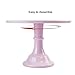 12In Round wedding cake stand Melamine Dessert cup cake tier stand Display Stand Pink Cake Pop Stand (Light Pink)