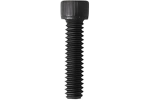 MIUPOO Socket Head Cap Screw, 1/4-20 x 1, Alloy Steel, Black Oxide, Hex Socket Coarse Thread, 1/4 inch Hexagonal Allen Bolt, Length: 1 inch, Full Thread (Quantity: 20)