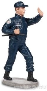 AlxShop Coration In Sine Figurine Policeman And Its Tonfa: