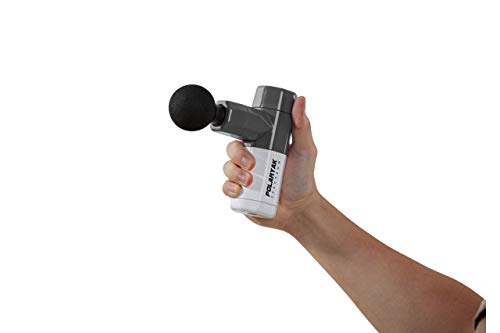 Muscle Massage Gun - Mini Hand Held Massager, Portable Massage Tool, Deep Tissue Percussion Cordless Massager – with 4 Heads for Different Muscle Groups POLARYAK - Spectrum