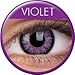 Women Multi-Color Cute Charm and Attractive Fashion Contact Lenses Cosmetic Makeup Eye Shadow Violet 3 by Dream TM