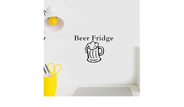 vinilos para cocina Cerveza Nevera Frigorífico Para Cocina Diy ...
