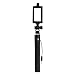 Selfie Stick, Iwotou Wired Extendable Selfie Stick U-Shape Monopod for iPhone 6s, 6, 6 Plus, 5 5s 4s, Samsung Galaxy S6,S6 Edge,S5 (Wired, Black)