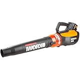 WORX TURBINE 56V Cordless Blower with Brushless Motor, 125 MPH and 465 CFM Output with TURBO Boost and Variable Speed – WG591