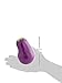 Outward Hound Planet Dog Orbee-Tuff Eggplant Treat-Dispensing Dog Chew Toy