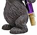 Willie Black Bear Wine Bottle Holder, 9-inch
