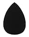 4PCS Tear Drop Shape Latex-free Cosmetic Cream Foundation Powder Makeup Blender Sponges (Pink&Black)
