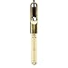 Tubular LED Edison Bulb, Dimmable - 3 Watt T9 Vintage Light Bulb, E26 (Medium) Base, Warm White 2200k, Long Tube Style, Hairpin Filament, Cobble Hill Collection