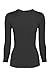 G2 Chic Women's Long Sleeve Crewneck Layer T-shirt for Medical Scrubs