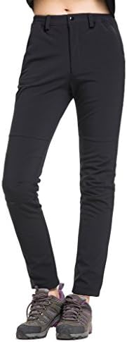 Geval Women's Outdoor Camping &amp; Hiking Waterproof Fleece Snow Ski Pants