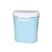 Portable Milk Powder Dispenser with Scoop | Formula Storage Box, Food Candy Container | BPA Free (Gift for Kids and Mom) (Blue, Large)