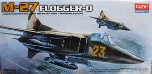 Academy 01654 Mig-27 Flogger D 1:72 Plastic Kit