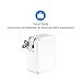 noot products Charger for Moto G4/G4 Plus/G4 Play/G5S/G5s Plus/G5/G5 Plus/E4 Plus/E4-18W Qualcomm Quick Charge 3.0 USB Adapter for Travel Home Wall with 6FT/feet Micro USB Fast Charging Cable Cord