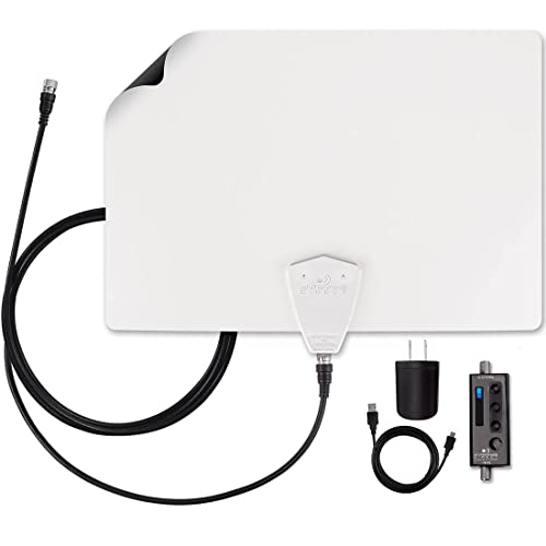 Antennas Direct ClearStream FLEX Amplified TV Antenna, 50+ Mile Range