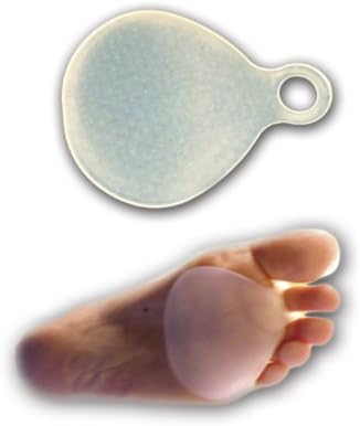 AT Surgical Comfortable Silicone Gel Cushion Metatarsal Pads for Bones and Foot - Small