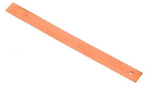 Yvens Decroupet Pack of 10 0.7 x 150mm Copper Tingles Slate Straps Roof Repair Stone Strip Sold in Packs