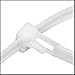Cable Ties Hand Releasable - 24 pack sized to fit the holes around kennel door to comply w/airline requirement