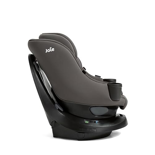 Joie Chili Spin 360 2-in-1 Rotating Convertible Car Seat with a 360 Spin and Easy Installation - Lower Anchor Attachment or Vehicle Belt Installation (Thunder)