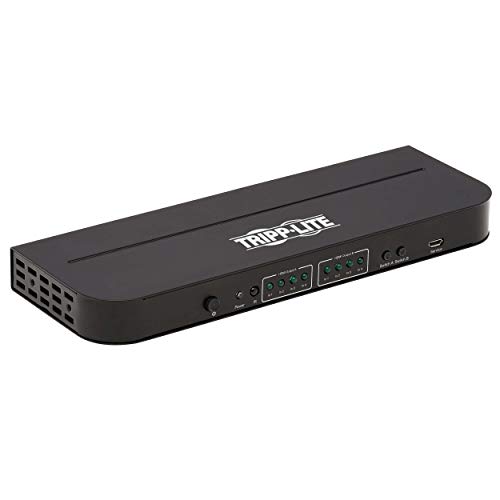 Tripp Lite 4x2 HDMI Matrix Switch/Splitter with Audio Extractor 4K @ 60Hz (B118…