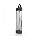 Bag Holder Dispenser, 1PC Hanging Storage Folding Mesh Garbage Bag Trash Bags Organizer Recycling Grocery Pocket Containers for Kitchen (Black)
