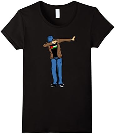 Womens Storecastle: Dabbing Jordanian Dad Father's Jordan T-Shirt Medium Black