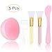 Face Mask Mixing Bowl Set with Silicone Facemask Brush, Stick Spatula Applicator, Liquid Powder Measuring Cup, Cosmetic Tool for Clay Mud Masks, Facial Steamer Treatment SPA Salon, Skin Body Care