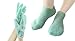 Gel Moisturizing Gloves and Spa Moisturizing Socks for Dry Cracked Heels Feet Skin Repair Treatment for Large Size Women in Dry Hands and Foot Use Overnight
