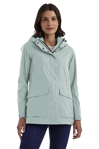 G.I.G.A. DX Femme Veste fonctionnelle/de plein air imperméable avec capuche amovible GS 54 WMN JCKT, light aquaverde, 42, 42871-000