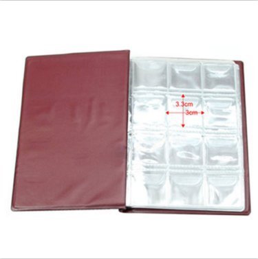 image for Shopline Collection Book, 120 Coin Storage Holder Album Book for Money