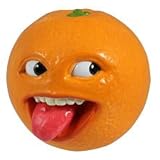 Annoying Orange - Collectible Talking PVC Figure - NYAH NYAH ORANGE (4 inch scale)