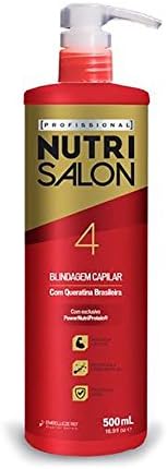 Nutrisalon Brazilian Keratin Progressive Straightening System (Thermo Protector Leave In) 500 ml