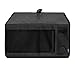 BCP Black Color Heat-Resistant Waterproof Nylon Fabric Microwave Oven Dust Cover Case Protections Protector