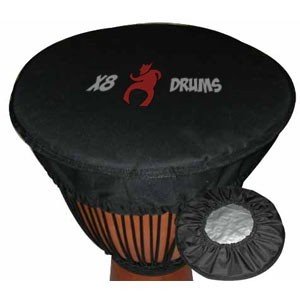 X8 Drums X8-COVER-3S Waterproof Padded Djembe Hat, Small