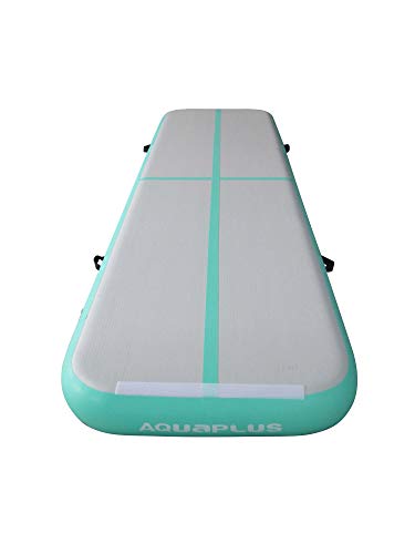 Aqua Plus Inflatable Air Track Tumbling Mat 3.28ft,10ft,13ft,17ft,20ft,23ft,26ft,30ft,33ft,36ft,40ft Gymnastics Airtrack 4,8 inches Thickness Exercise Training Mat Cheerleading Yoga Beach Boat Board - Thumbnail 5