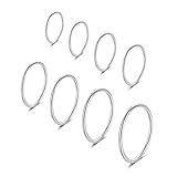 SILBERTALE 8pcs Thin Knuckle Rings for Women