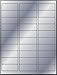 600 Label Outfitters Printable Silver Metallic Foil Laser Printer Labels, 2-5/8 x 1, 30 per Sheet, 20 Sheets