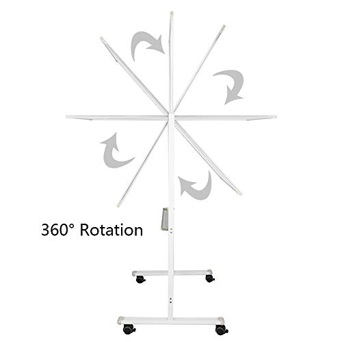 2 ShowMaven+Whiteboard+360%25C2%25B0Double+Sided+Chalkboard+Multi+functional